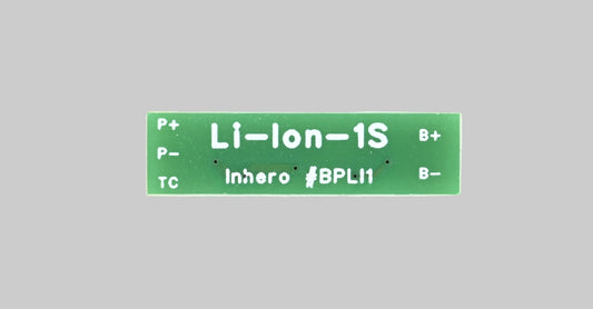 Akkuschutzmodul Li-Ion 1S – Rückansicht der Platine