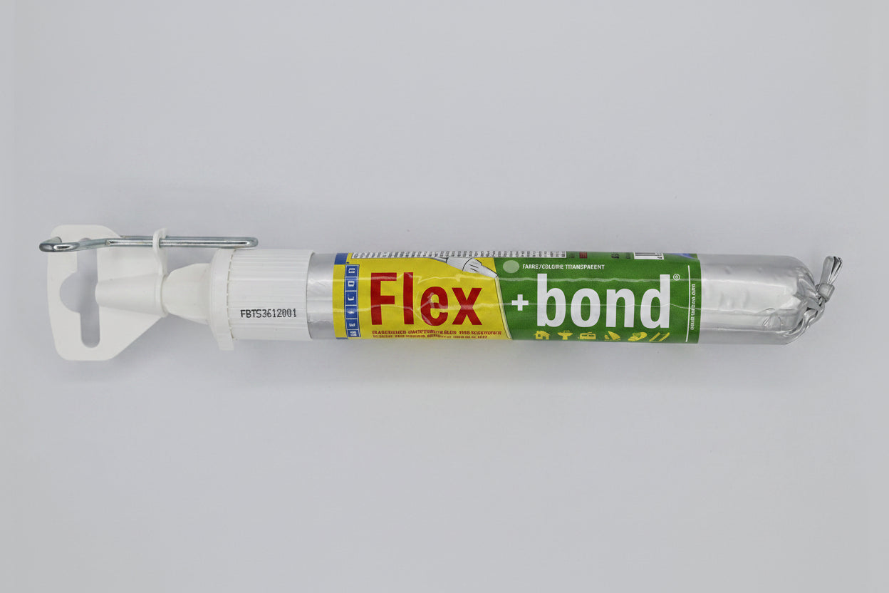 WEICON Flex+bond Kleb- und Dichtstoff, 85-ml-Minischlauchbeutel, transparent