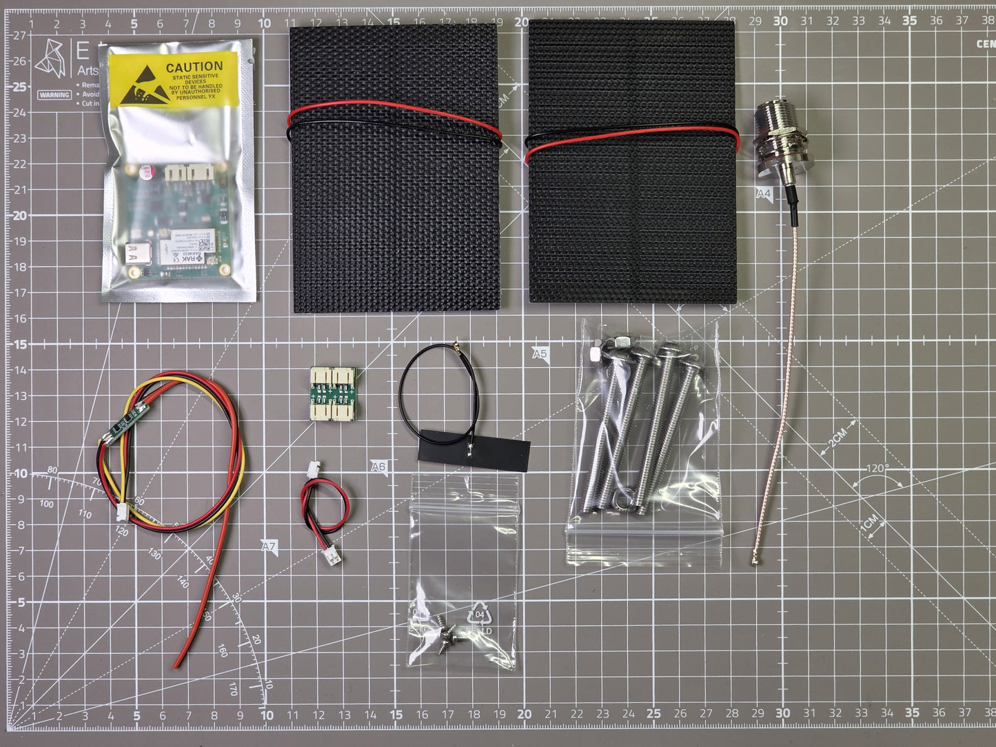 Hilltop-Mesh-Repeater L – 3D-gedrucktes Gehäuse mit 2 W Solar für den Inhero MR-2