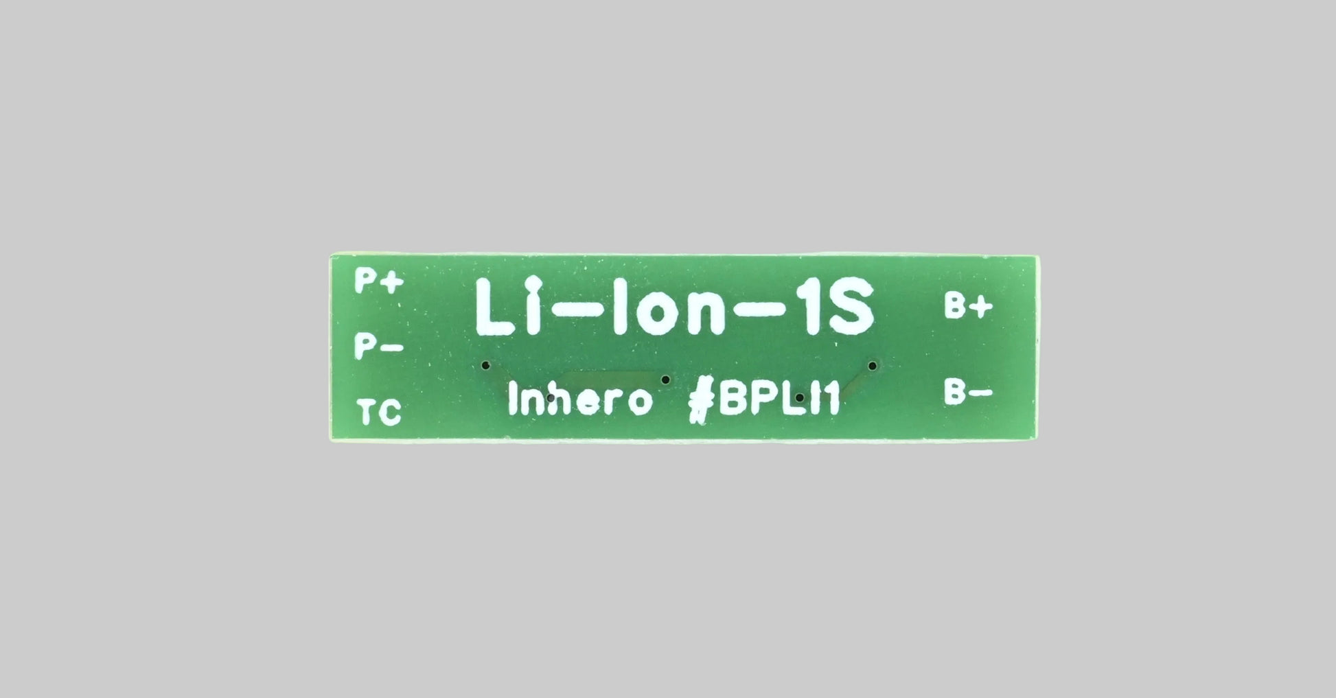 Akkuschutzmodul Li-Ion 1S – Rückansicht der Platine