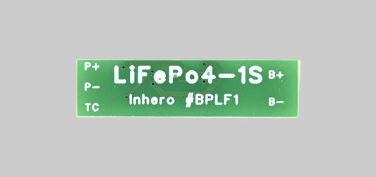 Akkuschutzmodul LiFePO4 1S – Rückansicht der Platine